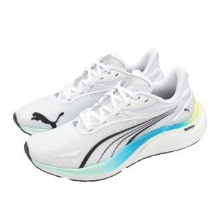 【PUMA】慢跑鞋 Electrify Nitro 4 Wns 女鞋 白 藍 輕量 支撐 緩衝 運動鞋(310788-13)
