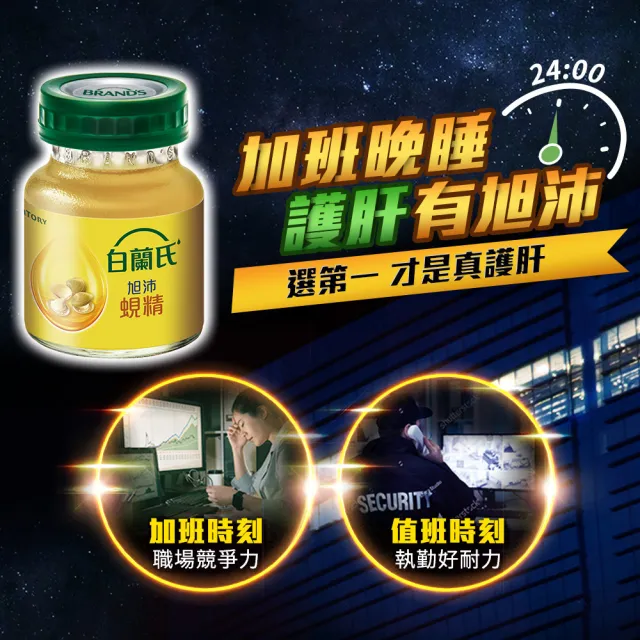 【白蘭氏】旭沛蜆精 60ml*6入*1盒 共6入(銷售No.1 國家護肝認證 護肝首選)