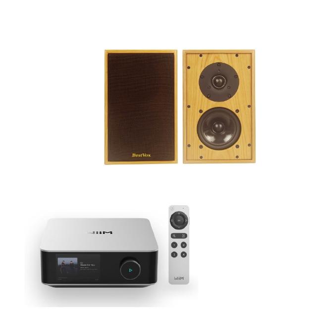 M5 書架型喇叭(+ WiiM Amp Ultra串流擴大機)