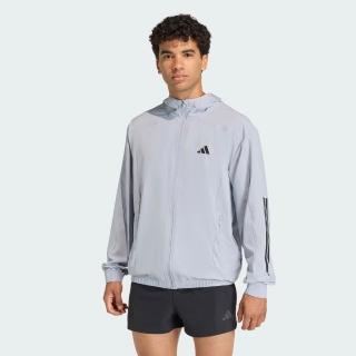【adidas 愛迪達】外套 男 運動風衣外套 TECHESS TRACK-T 淺銀 KQ7482(S3306)
