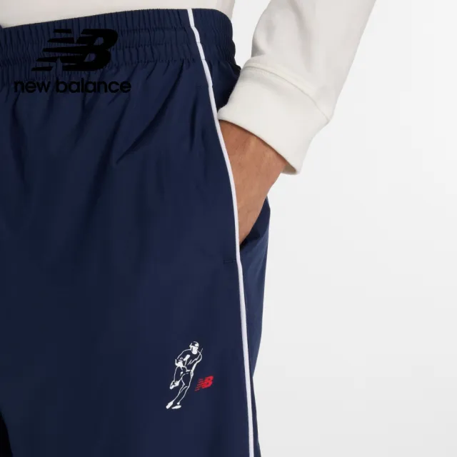 【NEW BALANCE】NB 大谷翔平x運動長褲_男性_黑/深藍_MB61R6GCBK_MB61R6GCTNV(美版 版型偏大)