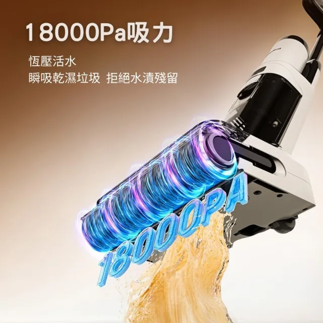 【Tineco 添可】Stretch S6 Pro智慧無線平躺速乾洗地機(180度平躺/5分鐘速乾/85度熱水洗/電解水除菌)