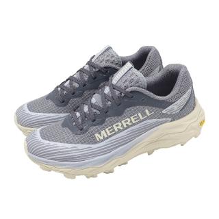 【MERRELL】越野跑鞋 Agility Peak 6 GTX 女鞋 灰紫 防水 黃金大底 ML00003278