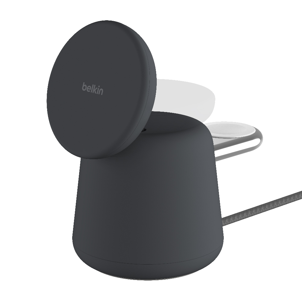 【BELKIN】Magsafe BoostCharge Pro2合1 15W 無線快速充電底座(WIZ020)