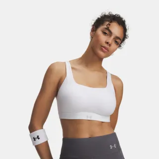 【UNDER ARMOUR】UA 女 Effortless 高衝擊運動內衣_6011263-100(白色)