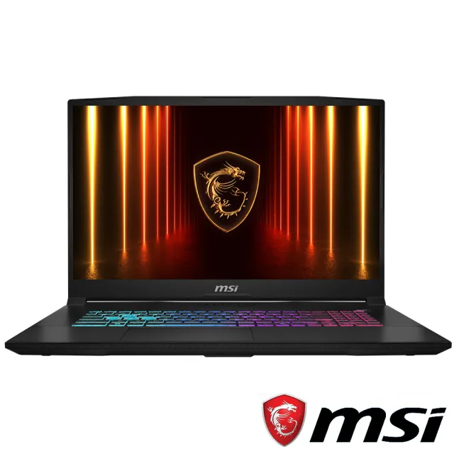 【MSI 微星】17吋i7 RTX5060-8G電競筆電(Katana 17 HX/i7-14700HX/16G/1TB SSD/Win11/B14WFK-288TW)