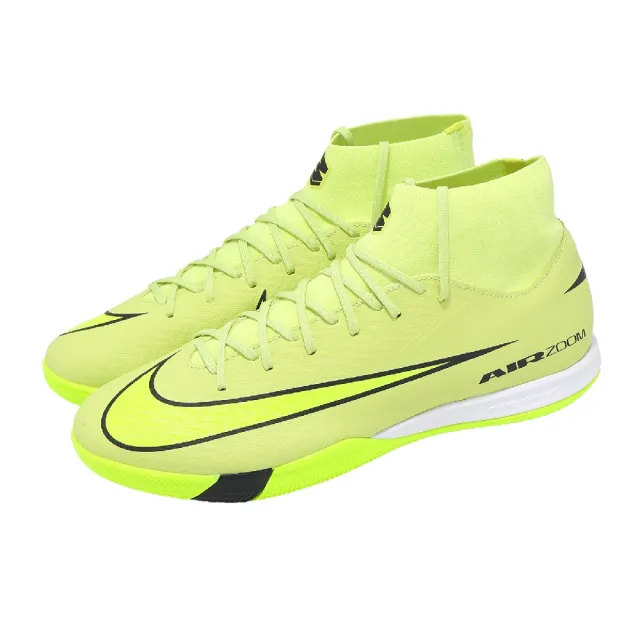 【NIKE 耐吉】足球鞋 ZM Superfly 10 Academy IC 男鞋 室內球場 綠(FQ8332-300)
