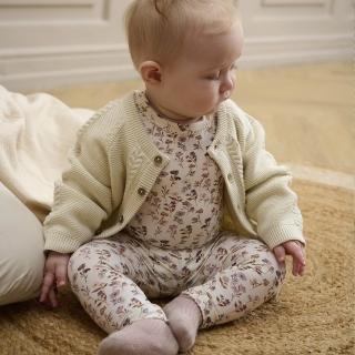 【Brands4Kids】素面米白長袖針織外套 FIXONI系列(4種尺寸可選)