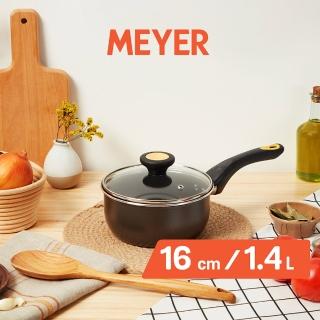 【MEYER 美亞】輕量不沾鍋 單柄湯鍋16cm 含蓋 - NEW SKYLINE系列