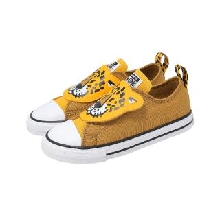 【CONVERSE】休閒鞋 Chuck Taylor All Star One Strap 小童 老虎 A17800C