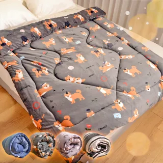 【田中保暖試驗所】MIT 雙面法蘭絨暖暖 毯被 輕柔蓬鬆 冬季限定鋪棉款 寒流必備 冬被(多色任選)