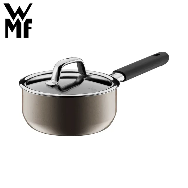 【WMF】德國製FUSIONTEC MINERAL 單手鍋 16CM 1.3L(銅金色/陶晶鍋)
