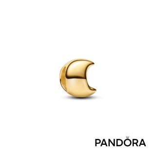 【Pandora 潘多拉】月亮迷你串飾-飾品/情人節禮物/生日禮/鍍14k金