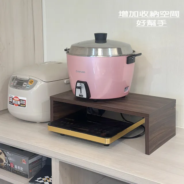 【ONE 生活】45CM櫃內層架/層板架/分隔架/增高架(增加書櫃收納容量/長45CM/收納架/分層隔板)