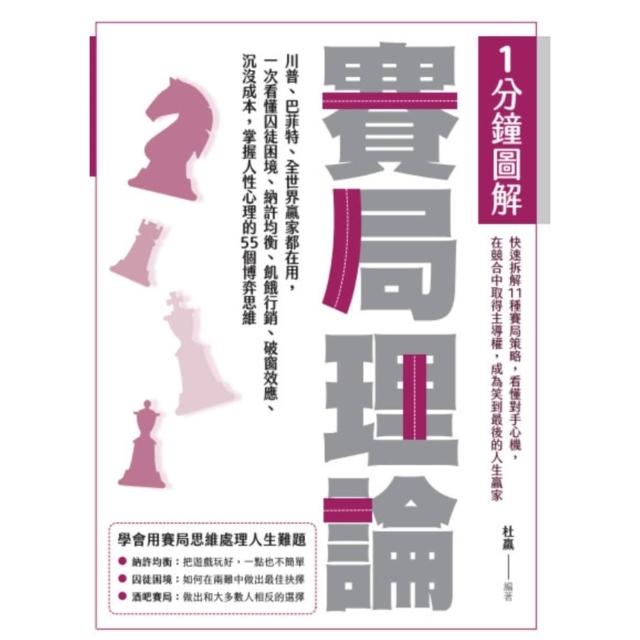 【momoBOOK】1分鐘圖解賽局理論：川普、巴菲特、全世界贏家都在用(電子書)