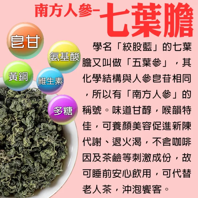 【蔘大王】紅棗七葉膽茶包X10組（6gX10入/組）(長效期版 夜貓族旺盛法寶 應酬加班 漢方退火飲 促進代謝)