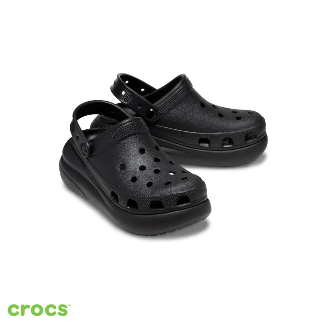 【Crocs】中性鞋 經典泡芙 厚底克駱格 基礎三色(207521)