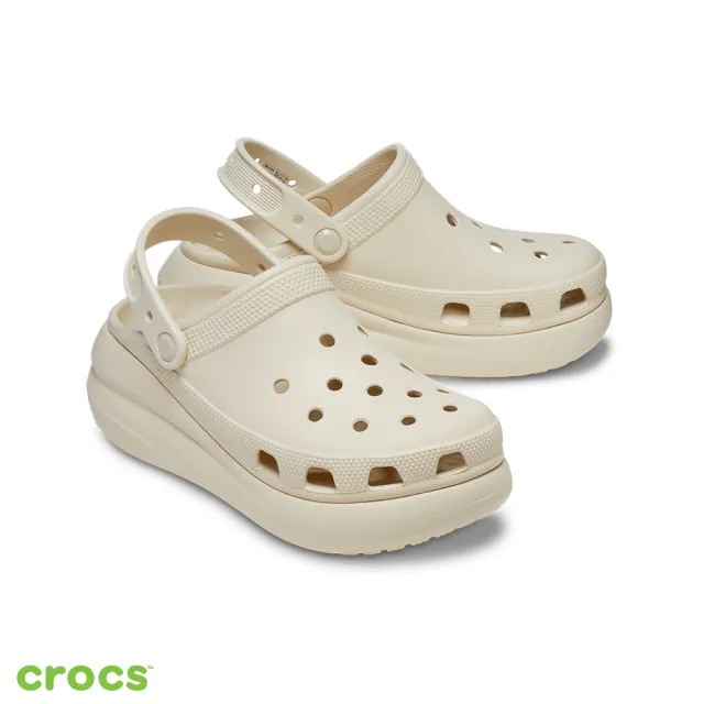 【Crocs】中性鞋 經典泡芙 厚底克駱格 基礎三色(207521)