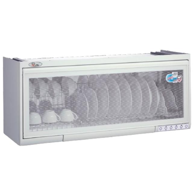 【喜特麗】80CM懸掛式臭氧型白色烘碗機(JT-3781QW 原廠安裝)