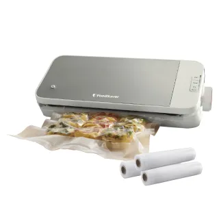 【FoodSaver】(福利品)真空保鮮機VS2150+真空卷3入(真空機/包裝機/封口機)
