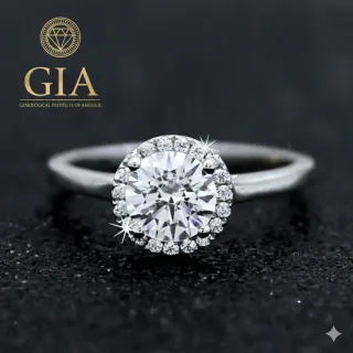 【鉅曜】GIA 1克拉 圓夢鑽石戒指-多款選 12款任選 (培育鑽石18K金/鉑金PT950)