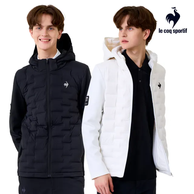 【LE COQ SPORTIF 公雞】防潑水羽絨外套 男女款 3色 LWW61392_LWW62392