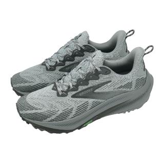 【BROOKS】越野跑鞋 Ghost Trail 2E 寬楦 男鞋 灰 緩衝 戶外 慢跑鞋 1104752E004