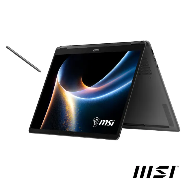 【MSI 微星】14吋 Ultra X7 358H輕薄翻轉觸控筆電(Prestige 14 Flip AI+/32G/1TB SSD/Win11P/D3MTG-033TW)
