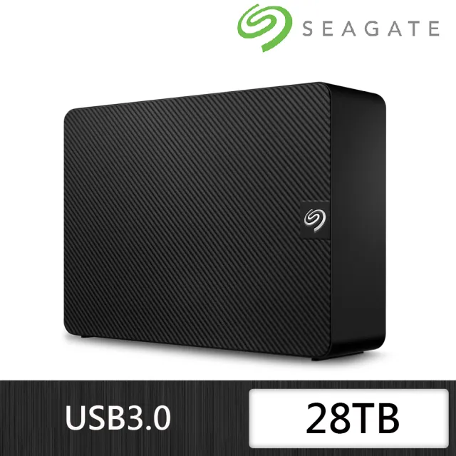【SEAGATE 希捷】新黑鑽Expansion Desktop Drive 28TB 外接硬碟(STKP28000400)