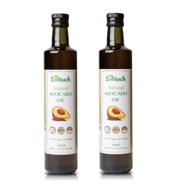 【壽滿趣】Somuch紐西蘭頂級天然酪梨油(500mlx2)