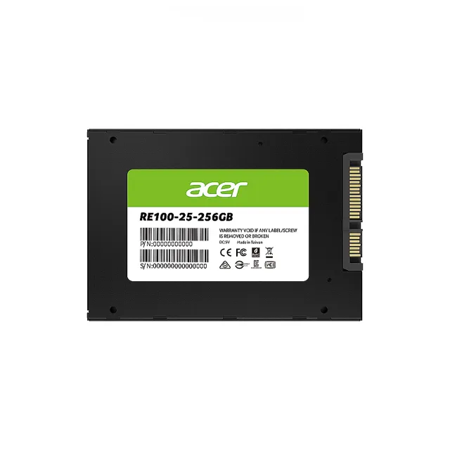 【Acer 宏碁】RE100 512GB SATA ssd固態硬碟 5年保固(最高讀取562MB/s)
