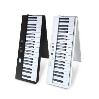 【Konix】88鍵摺疊式電子鋼琴 Midistorm(LED智慧燈光學習 可攜式電子琴 MIDI鍵盤魔光琴)