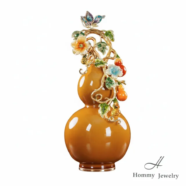 【幸福珠寶】母親節禮物 金藤納福・花果葫蘆藝品