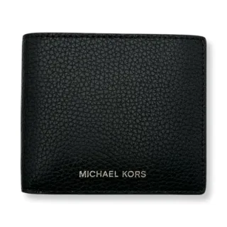 【Michael Kors】MK 男生 皮夾 荔枝皮革 經典多卡 短夾(36S4LCOF2L)