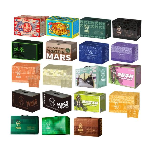 【MARS 戰神】水解乳清蛋白 口味任選(35gX60包/盒)