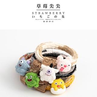 【TWINKLE】TW1480#髮圈★*小怪獸*馬尾髮圈/質感髮圈(5色)