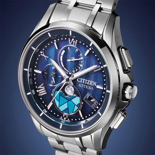 【CITIZEN 星辰】ATTESA 光動能 電波錶 限量 鈦金屬 男錶 手錶 禮物 新年 BY1000-51L