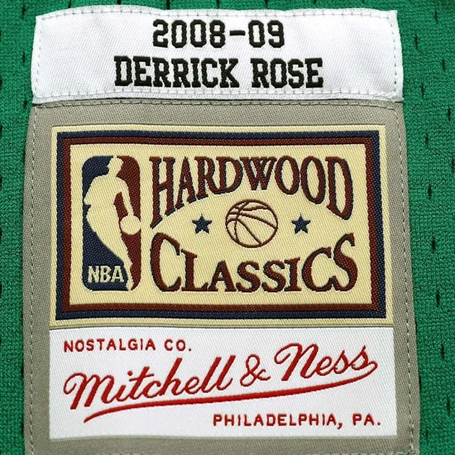【MITCHELL & NESS】NBA 球迷版球衣 St. Patrick’s Derrick Rose 2008-09 公牛 綠 籃球衣 背心