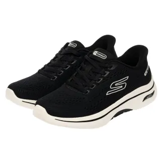 【SKECHERS】女鞋 健走系列 健走鞋 瞬穿舒適科技 GO WALK ARCH FIT 2.0 (125342BKW)