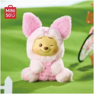 【ToysRUs 玩具反斗城】Miniso 迪士尼小熊維尼系列頑皮派對搪膠毛絨盲盒掛件- 隨機發貨