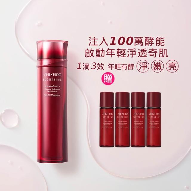 SHISEIDO資生堂 紅色活酵超導奇蹟露 是一款高階專櫃化妝水，專為成人設計，適用於臉部與眼部。富含活酵成分與超導技術，能深入肌膚修復保濕，提升肌膚彈性與光采。145ml容量，適合日常使用，適合各種肌膚型別，製造日期為2023/01，有效期限至2026/01。