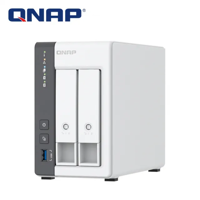 【QNAP 威聯通】 搭希捷 8TB x2 ★ TS-216G 2Bay NAS 網路儲存伺服器