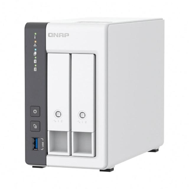 【QNAP 威聯通】 搭WD 4TB x2 ★ TS-216G 2Bay NAS 網路儲存伺服器