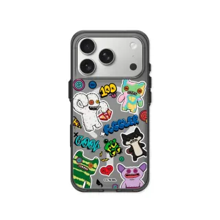 【RHINOSHIELD 犀牛盾】iPhone 14-17系列 Clear MagSafe兼容 透明防摔磁吸手機殼/貼貼怪(Fuggler放克牙寶)