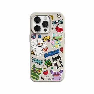 【RHINOSHIELD 犀牛盾】iPhone 14/Plus/Pro/Max SolidSuit 經典防摔背蓋手機殼/貼貼怪(Fuggler放克牙寶)