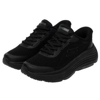 【SKECHERS】女鞋 工作鞋系列 瞬穿舒適科技 GO RUN MAX CUSHIONING ENDEAVOUR SR(108365BLK)