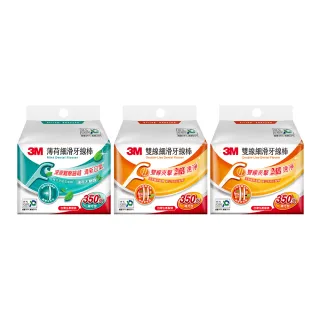 【3M】細滑牙線棒1050支_ECO包裝(雙線1050支/薄荷單線1050支 擇一)