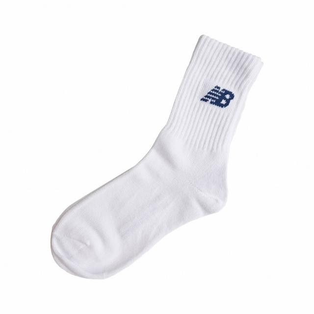 【NEW BALANCE】NB 棉質中筒襪_7242510280_中性_白色