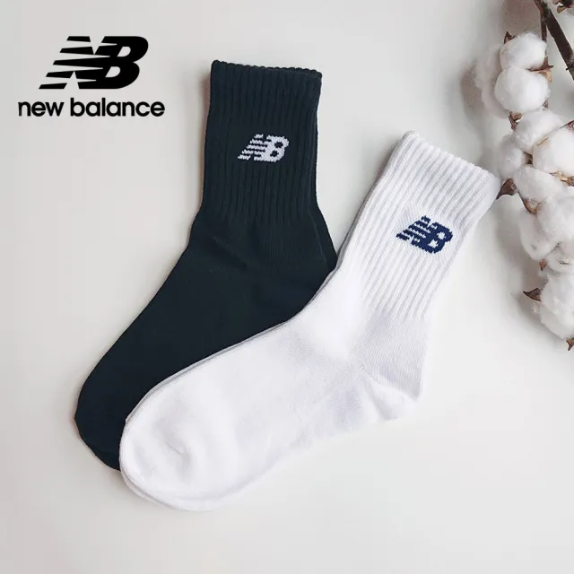 【NEW BALANCE】NB 棉質中筒襪_7242510289_中性_黑色