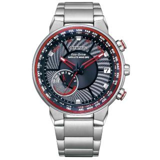 【CITIZEN 星辰】GENTS GPS衛星對時光動能男錶/44mm 父親節 (CC3031-51E)
